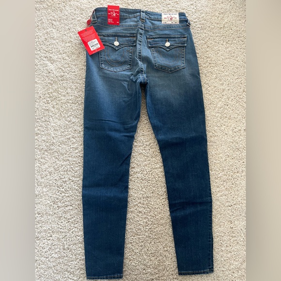 🆕 True Religion Womens Halle High Rise Skinny Jean - Picture 4 of 4